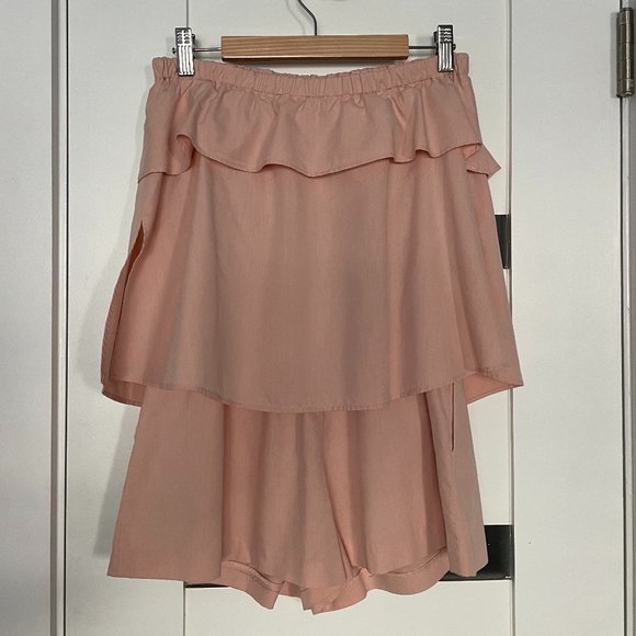 Club Monaco Tiered Ruffle Romper - Picture 3 of 6